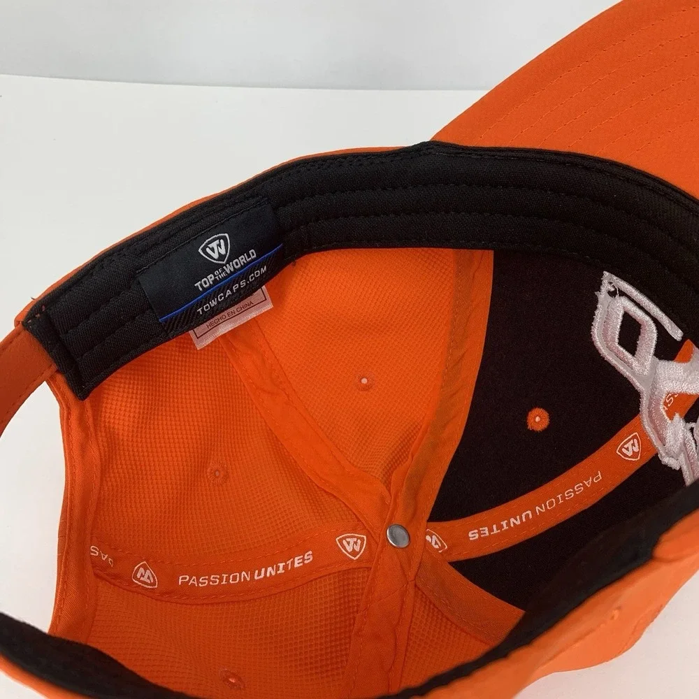 OSU Cowboys Hat Oklahoma State Orange Adjustable OSFM Baseball Cap TOW